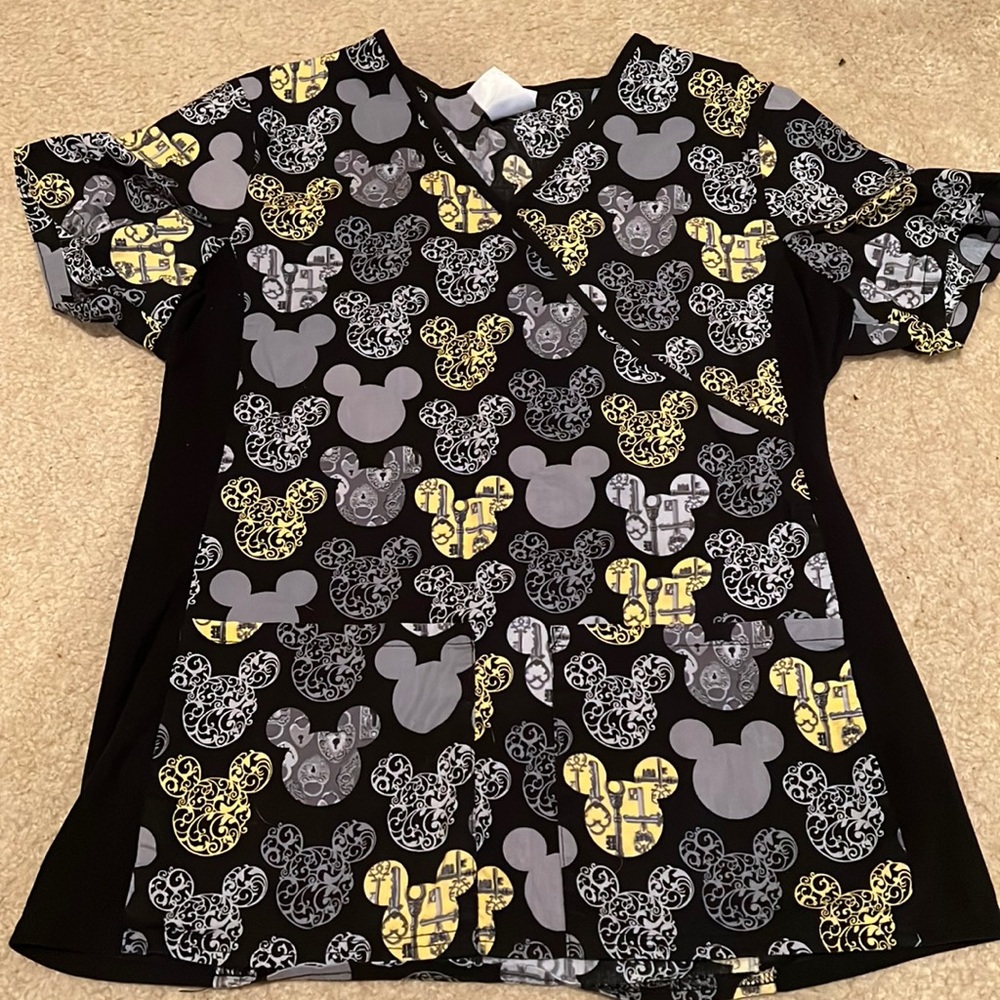Disney scrub top